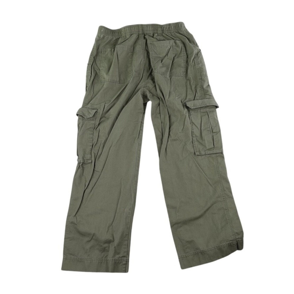 Abercrombie & Fitch Cargo Pants Women Size 12/31 Military Green Casual Bohemian - Picture 2 of 12